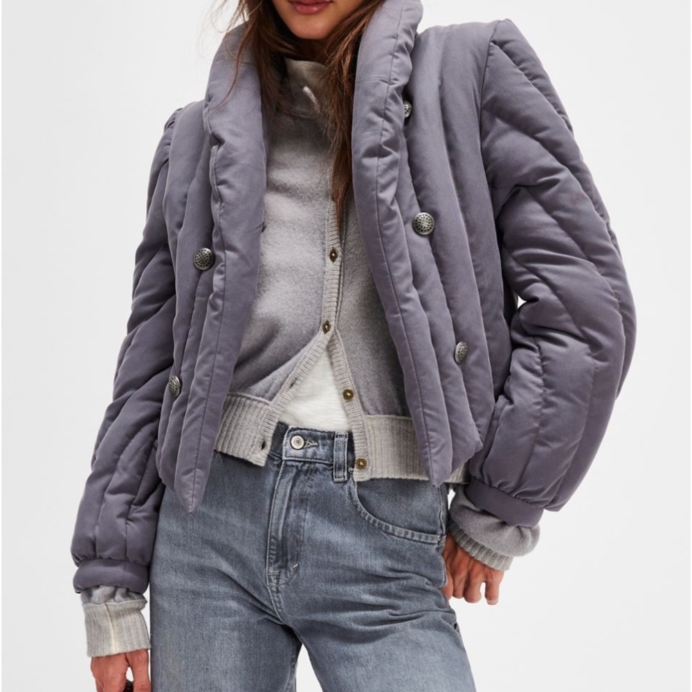 Free People Office Duvet Jacket